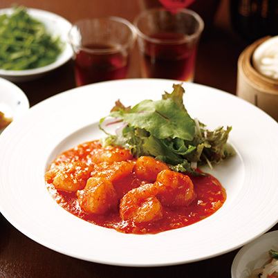 海老のチリソース(6尾)