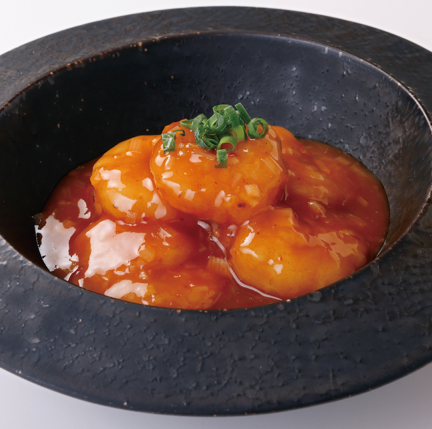 [No. 2] Special shrimp with chili sauce (8 pieces)