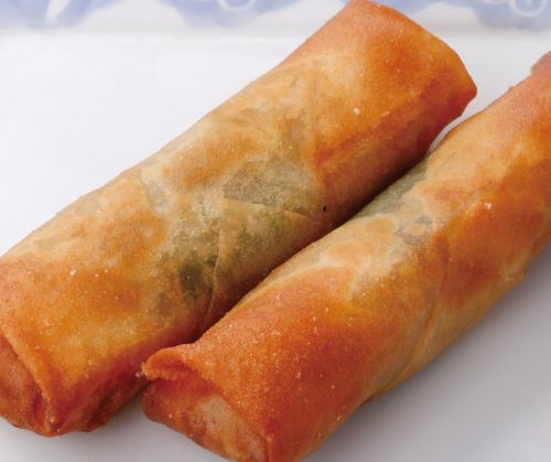 Special spring rolls with fragrant perilla leaves (2 rolls)