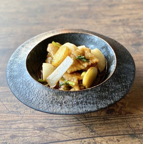 国産豚肉と春野菜の酢豚(2‐3人前)