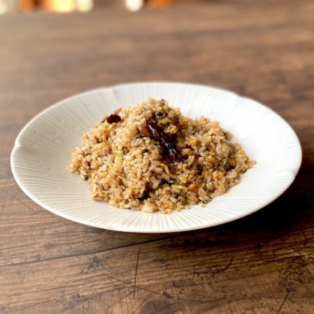 ホタルイカと蕗の薹のチャーハン(2-3人前)