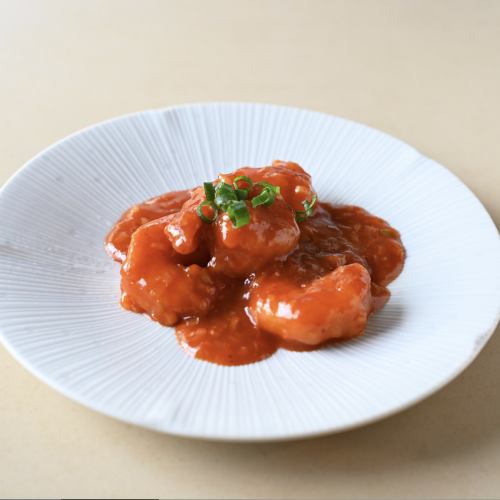 ★2位 大海老のチリソース 4尾