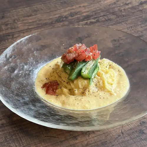 とうもろこしの冷やし中華（2名分）