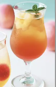 桃の夕風ティースパークリング(アルコール)