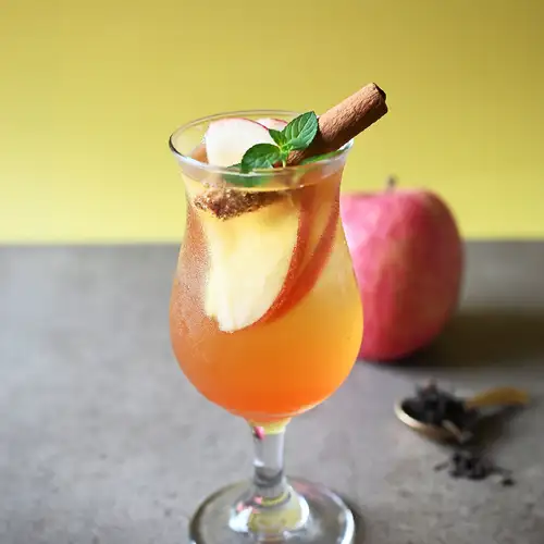 Apple and Earl Grey Gin Soda (Alcohol)