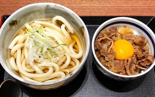 ミニ肉丼セット