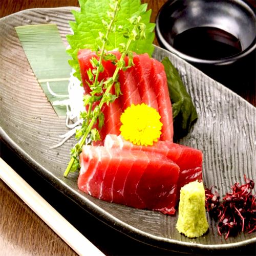 Indian tuna sashimi