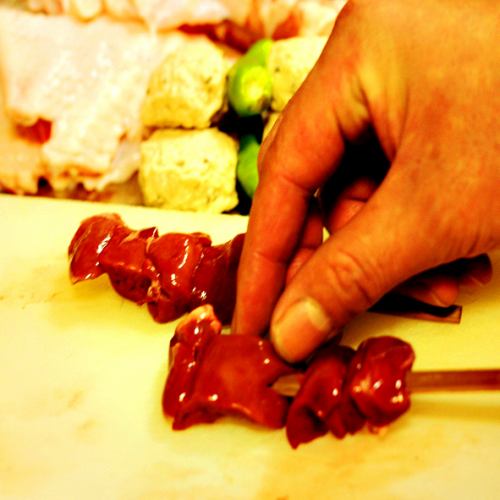 엄선한 꼬치!