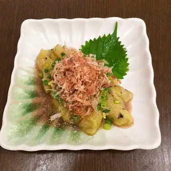 焼きなすの煮びたし