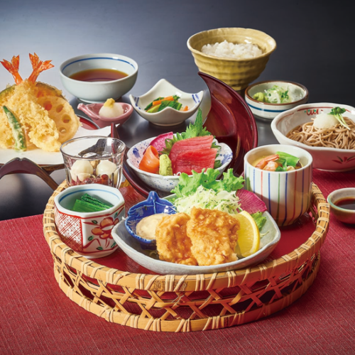 [Hanakago Sagami Zen] A gozen meal where you can enjoy a variety of ingredients