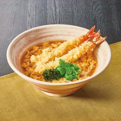 大海老天玉子とじあんかけうどん