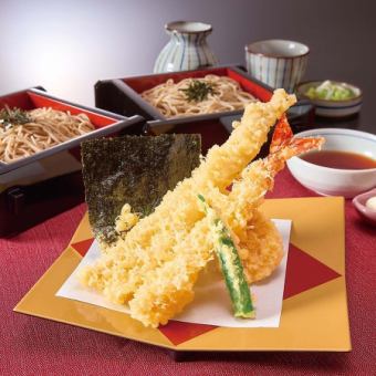 上天ざるそば(二段)