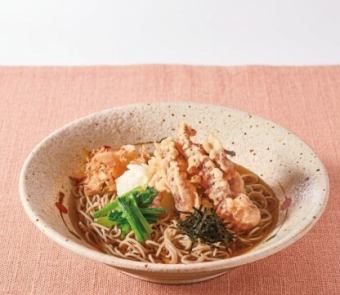 いかゲソおろしそば