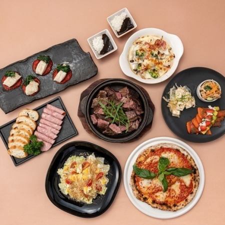 [Weekday Monday-Thursday Dinner Only] All-You-Can-Eat Steak + 120-Minute All-You-Can-Drink Plan