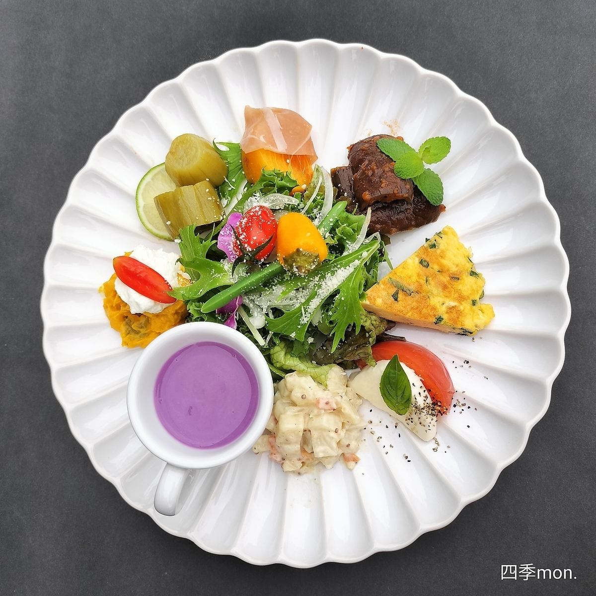 新鮮旬野菜たちのアンティパスト ミスト