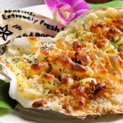 Oyster gratin (2 pieces)