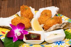 Fried oysters (4 pieces)