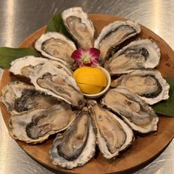 Oyster Plate [Raw, Grilled, or Half & Half] 1 dozen (12p)