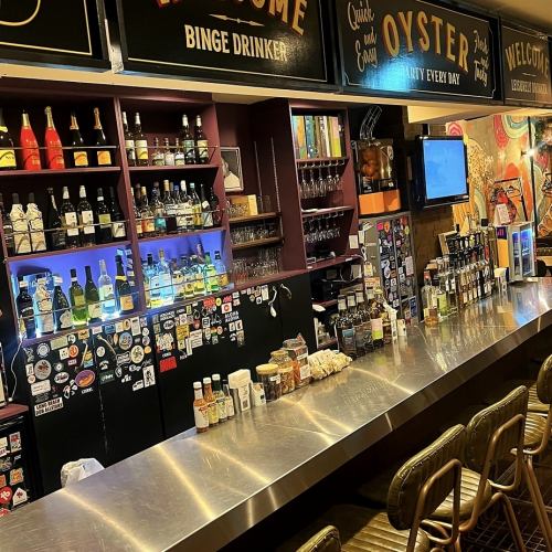 Special Feature #2: Counter seats where even solo diners can relax!