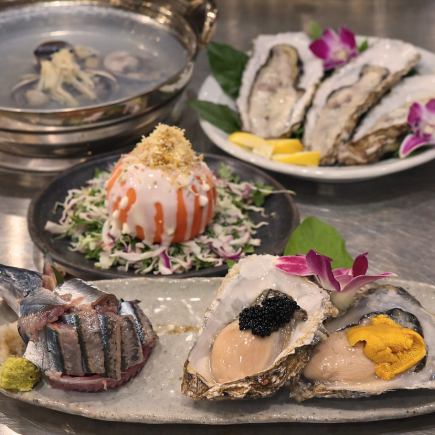 【Recommended! Seasonal Course】Enjoy dishes that are in season.