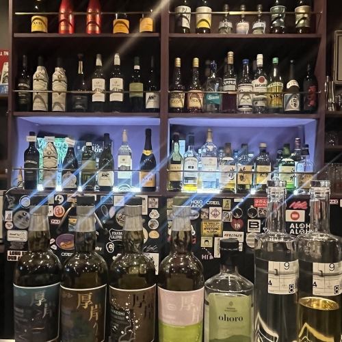 Our commitment #1: We offer a wide variety of alcoholic beverages!