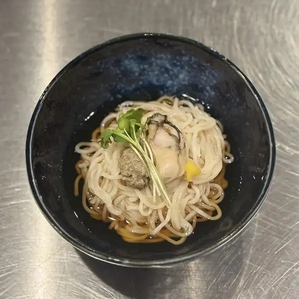 ◆濃厚牡蠣ペーストの生そうめん◆