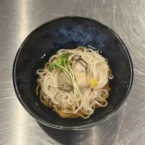 ◆濃厚牡蠣ペーストの生そうめん◆