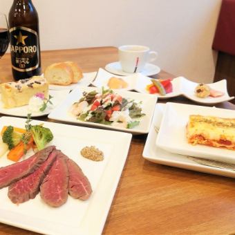 4,400 yen (tax included) 2 hours all-you-can-drink course including beer