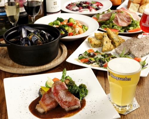 ◇ Abundant a la carte ♪ The steamed mussels with staub are excellent!