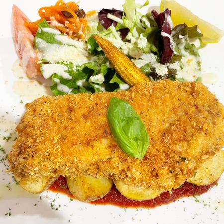 ◎Very popular♪ Milanese-style veal loin cutlets◎