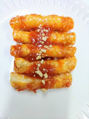 Fried mochi yang