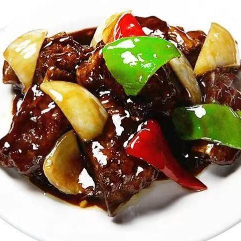 黒酢酢豚