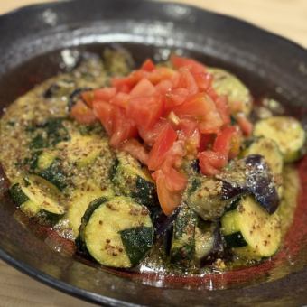 茄子の黒酢和え