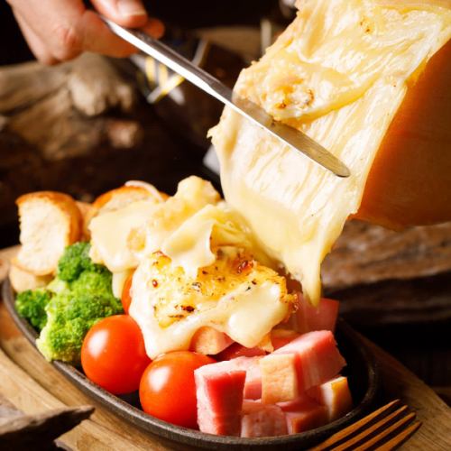 人気★『肉バルコース』ラクレットチーズやローストビーフ含8品 2時間飲み放題付 4280⇒3280円