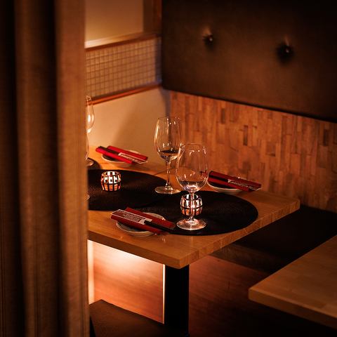人気の個室を完備しております!!当店の料理とお酒をご堪能下さい