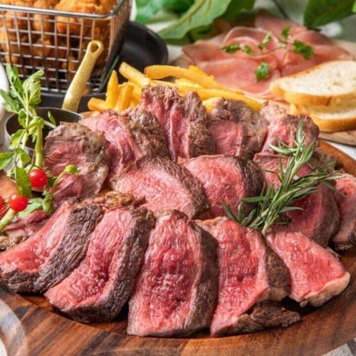 肉寿司・炭火焼き鳥・ハラミステーキ食べ放題