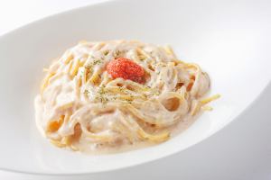 たらこクリームパスタ