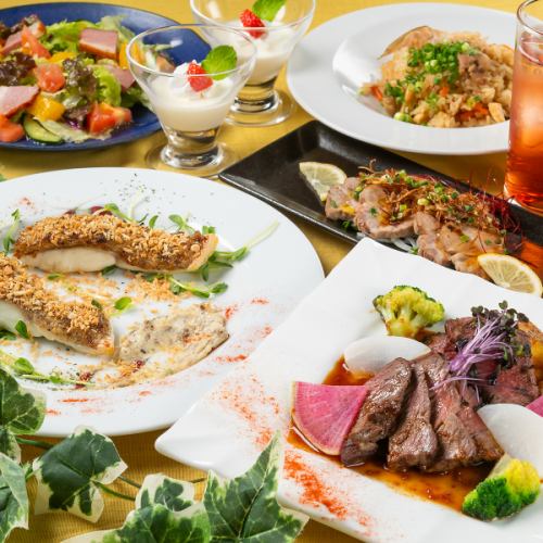 【正宗料理套餐】6道菜150分钟无限畅饮(含生啤)5,500日元→5,000日元优惠券☆接受忘年会的预约