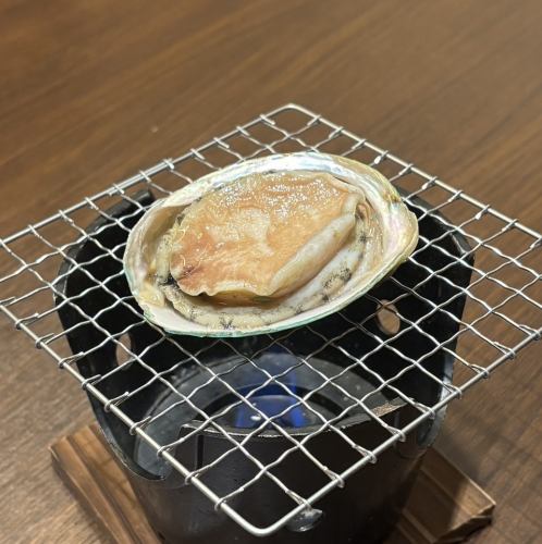 あわびバター醤油焼き