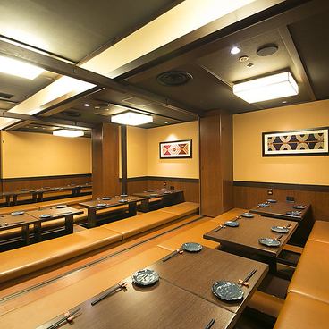 10名前後の個室をご用意しております。ご宴会などに◎