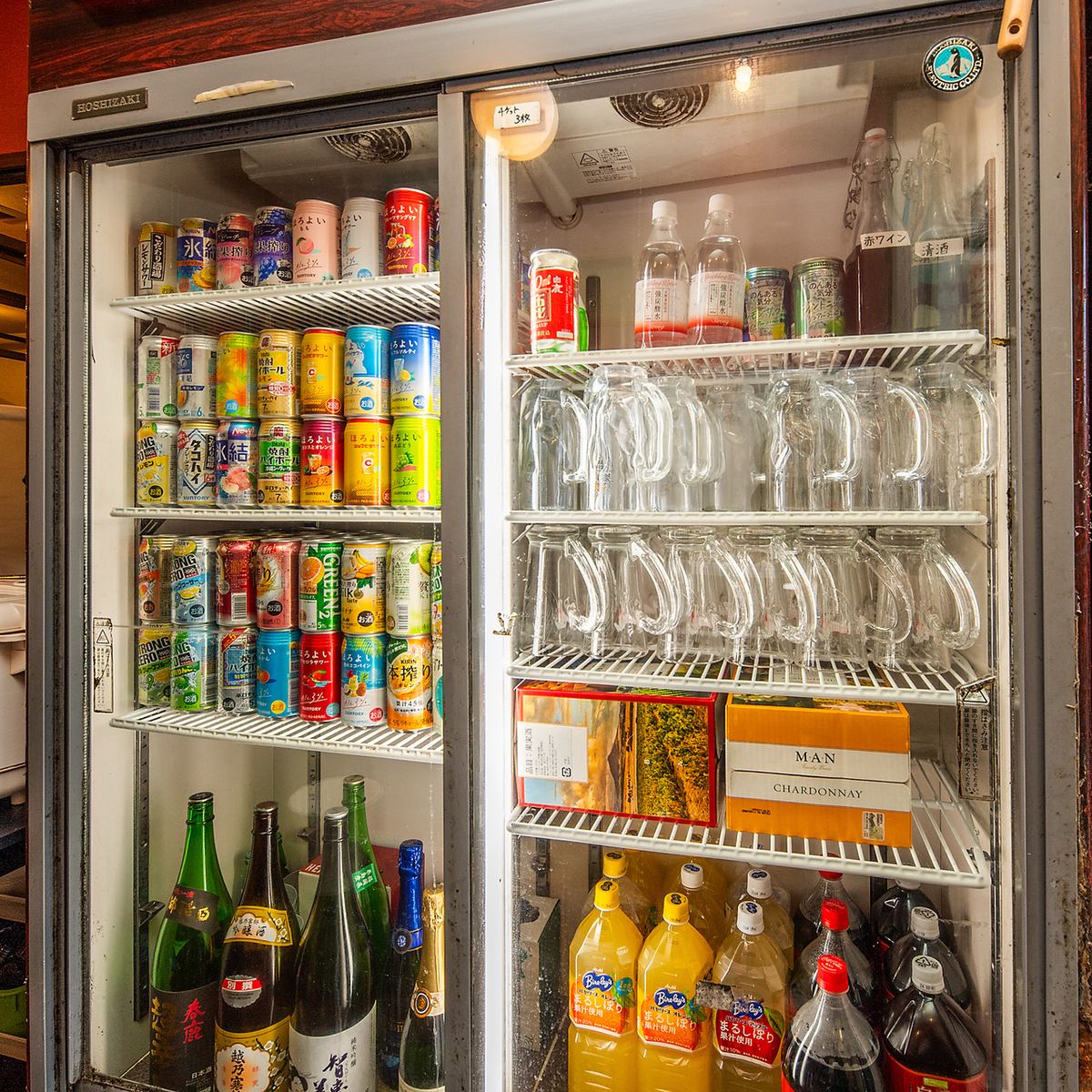 豊富に揃ったドリンク飲み放題は宴会などにもおすすめ!