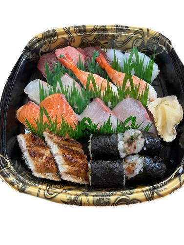 マグロ等新鮮なネタを使用