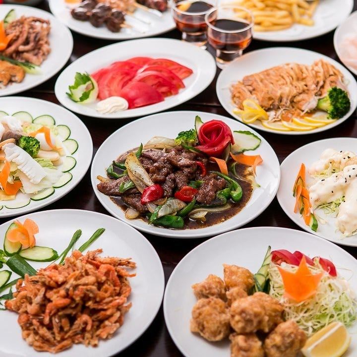 食べ放題・飲み放題コースをご用意！オーダー式で出来立て♪