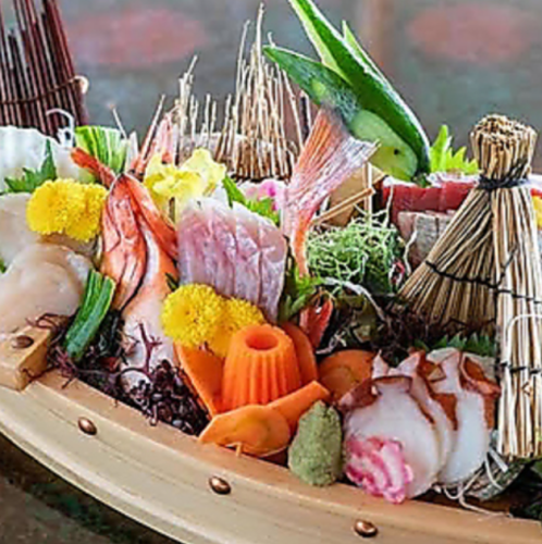 【創作の海鮮料理もお見逃しなく】