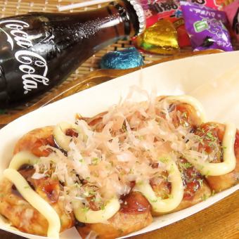 [In-store dining] Takoyaki 600 yen (tax included) Click here to make a reservation!