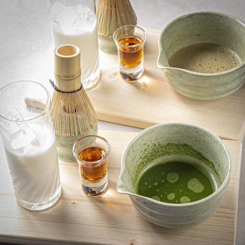 特別な夜を彩る♪抹茶カクテルやオリジナルシャンパン