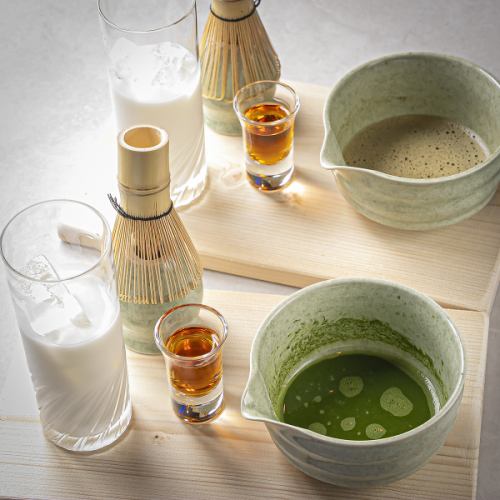 風味豊かな「抹茶カクテル」