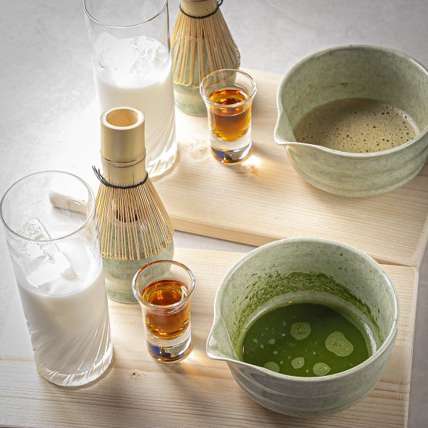風味豊かな「抹茶カクテル」