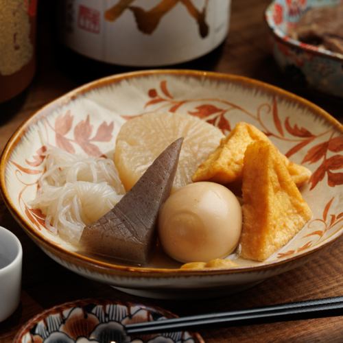 名物の出汁おでん!