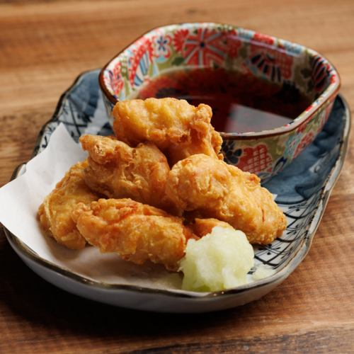 生姜香るとり天